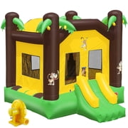 Inflatable HQ Commercial Grade Jungle Bounce House - 100% PVC with Blower