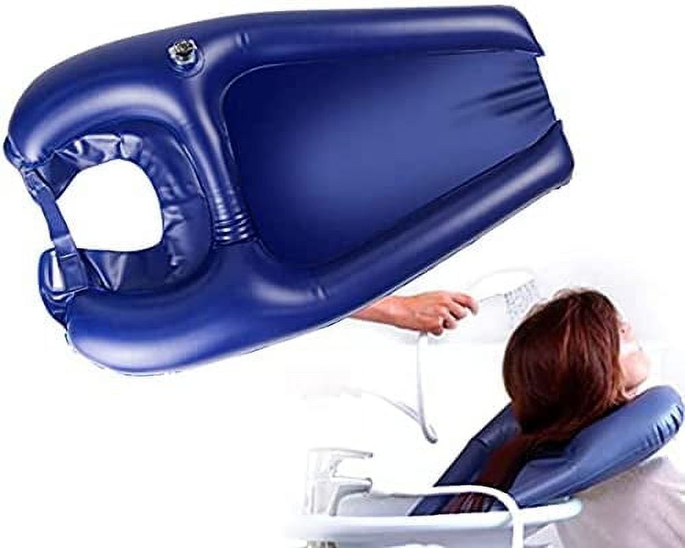 Inflatable Hair Washing Basin for Sink at Home, Portable Shampoo Bowl