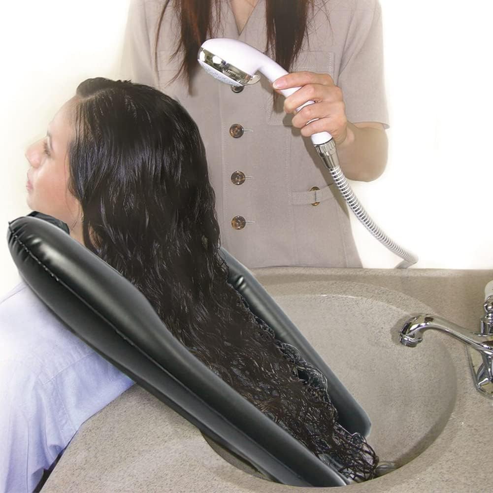 Portable Shampoo Bowl Hair Washing Tray Inflatable Hair for Washing