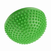 Inflatable Half Yoga Balance Ball Massage Point Trainer Pod for Fitness and Core Strength Stability Workout Foot Massager, Green 6.3 inches / 16.0 cm