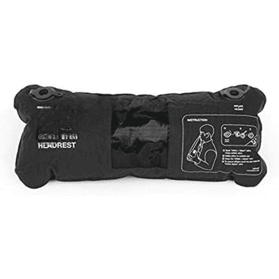 Inflatable Headrest Camping Chair Air and Foam Pillow$$Bedding