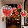 thumbnail image 1 of Inflatable Heart Balloon with Inner Mini Balloon, PVC Valentine’s Day Decoration – Reusable Garden Indoor Party Prop for Proposal Wedding Photo Backdrop Fun, 1 of 6