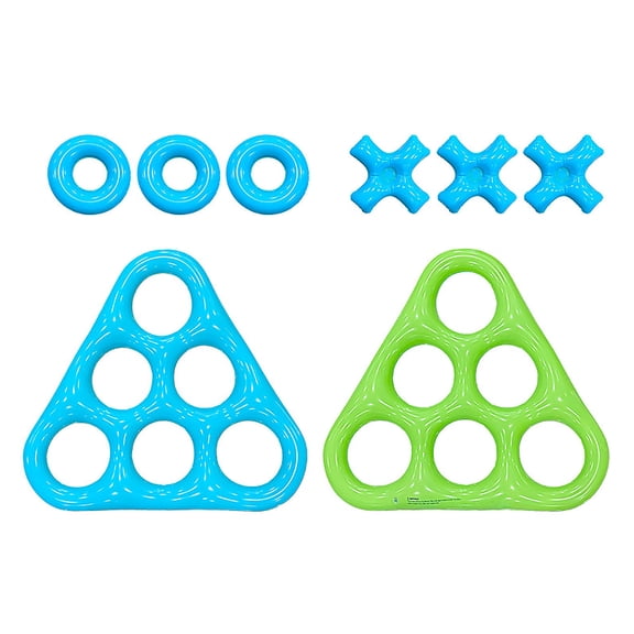 Inflatable Hexagonal Water Throwing Prop, PVC Pool Entertainment Equipment, Portable Outdoor Summer Activity Accessory for Home Backyard Fun