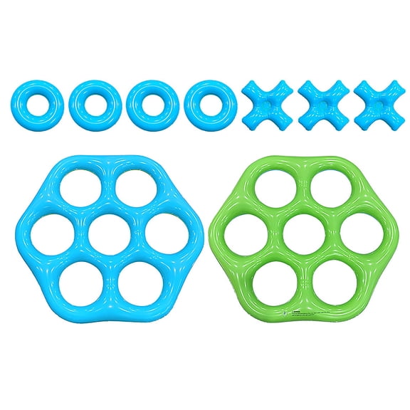 Inflatable Hexagonal Water Toss Game Interactive Pool Fun Floating PVC Swimming Pool Activity Set for Summer Outdoor Backyard Party and Water Sport
