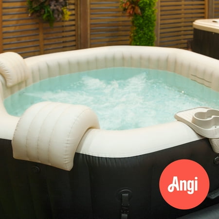 Inflatable Hot Tub Assembly