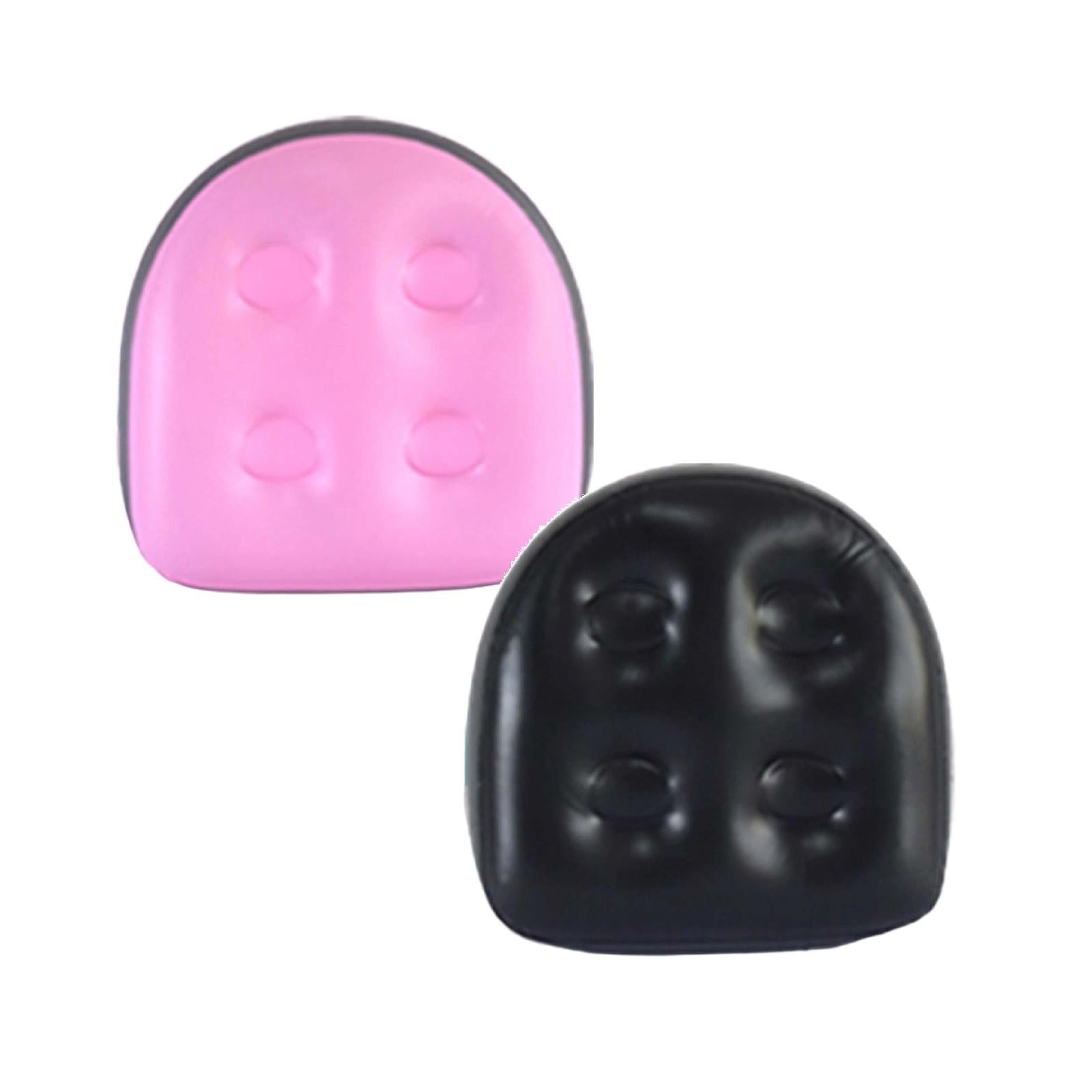 Inflatable Hot Tub Seat, 2Pcs Inflatable Booster Seat 18.5x14.6x5.9'' Spa & Back Support Hot Tub with Suction Cup Booster for Adults