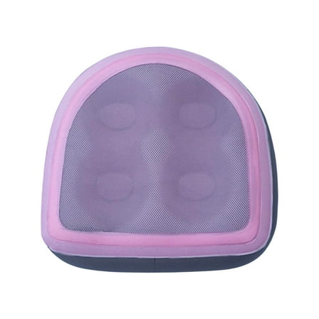Inflatable Hot Tub Seat Height Enhancer with Suction Cup Spa and Back Support for Adults
