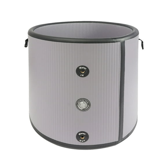 Inflatable Ice Bathtub Portable Cold Bathtub Cold Water Therapy Tub 380L/100Gal