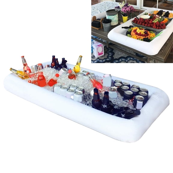 Inflatable Ice Serving Buffet Bar Keep Your Food And Drinks Cool For Hours