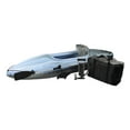 thumbnail image 1 of Inflatable Kayak 1 Person Adult Canoe with Adjustable Seat, Aluminum Oars & Hand Pump, Blue, 1 of 8