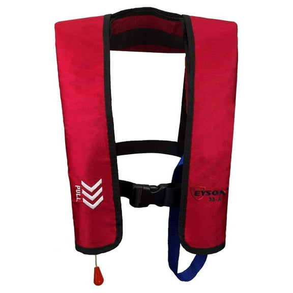 Inflatable Life Life Vest Basic Automatic/Manual (Red Auto)