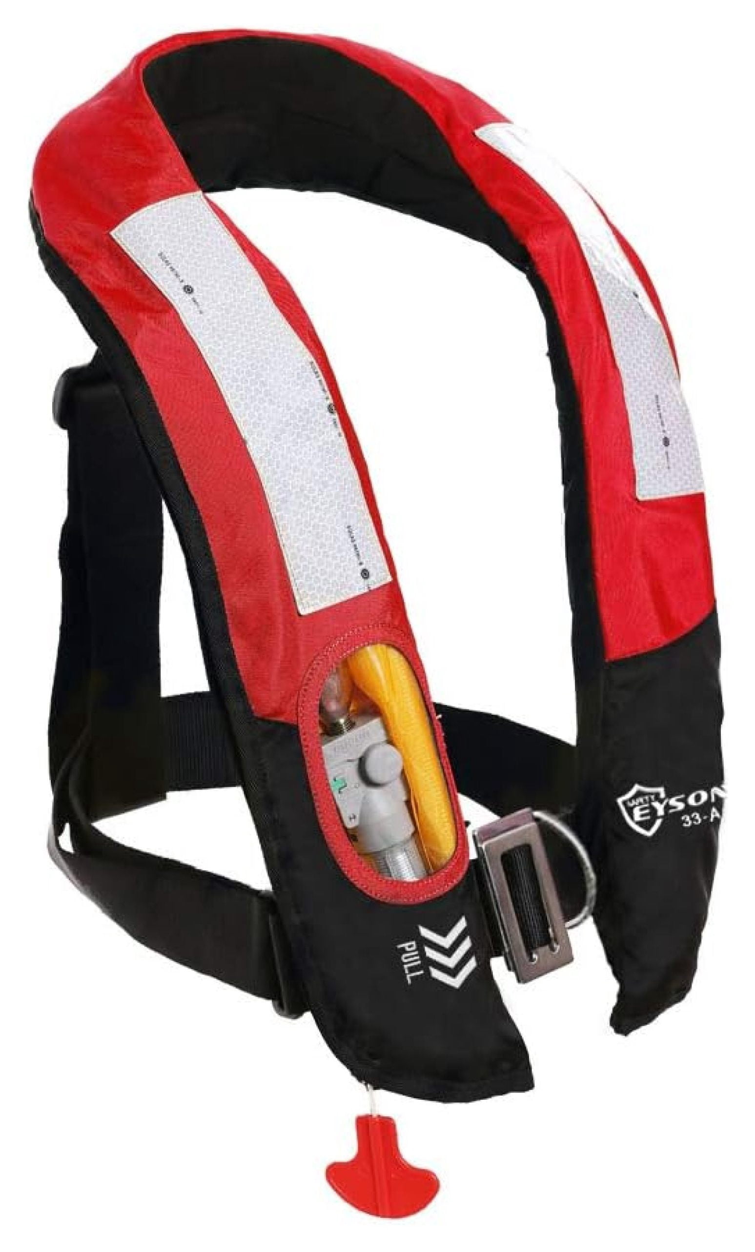 Inflatable Life Life Vest Highly Visible Automatic
