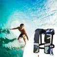 thumbnail image 1 of Inflatable Lifejacket for Adults,Snorkel Vest,Automatic Inflation Swim Vest,Adjustable Buckle Lifejacket Fastening Tape Reflective Buoyancy Aid for All Water Sports Kayaking Sailing Fishing, 1 of 9