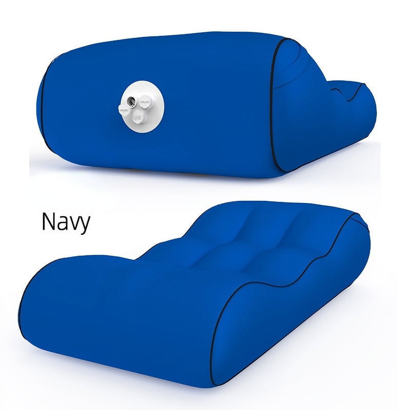 Inflatable Lounger Air Sofa 70.8x32.6X16.9" Rechargeable Inflatable Couch Air Chair IPX7