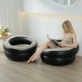 thumbnail image 1 of Inflatable Lounger Air Sofa Chair - Chair Ultra Soft Sofa Couch Bean Bag Chair, Inflatable Couch for Living Room Bedroom Inflatable Sofa, Camping & Beach Accessories–Portable Water Proof Couch, 1 of 6