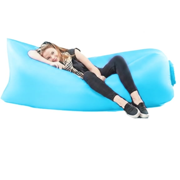 Inflatable Lounger Air Sofa, Portable Waterproof Air Chair for Camping, Beach, Hiking, Music Festivals