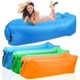 thumbnail image 1 of Inflatable Lounger Air Sofa -Portable,Waterproof Anti-Air Leaking Design,Inflatable Beach Chair for Camping, Hiking,Seaside - Ideal Inflatable Couch for Pool and Festivals, 1 of 7