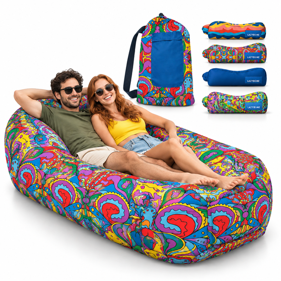 Inflatable Loungers Couch For Camping Air - Walmart.com
