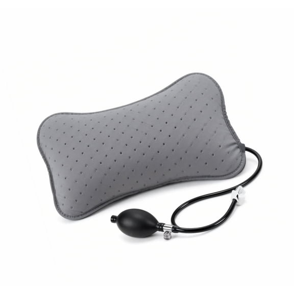 Inflatable Lumbar Support Cushion for Back Pain Relief, Adjustable Inflatable Air Cushion for Car, Office & Home Seat Ergonomic Back Support