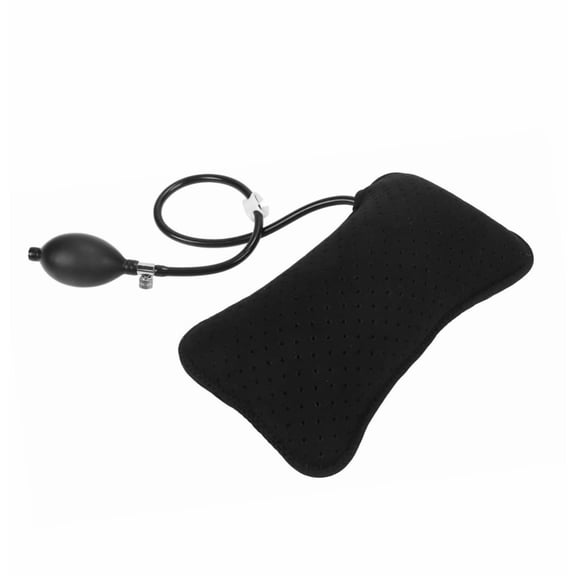 Inflatable Lumbar Support Cushion for Back Pain Relief, Adjustable Inflatable Air Cushion for Car, Office & Home Seat Ergonomic Back Support