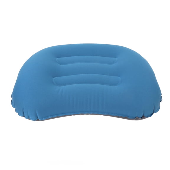 Inflatable Lumbar Support Pillow - Portable Blow Up Camp and Travel Pillow for Airplanes, Trains, and Office Chairs (12 x 10 Inches / 30.5 x 25.4 cm)
