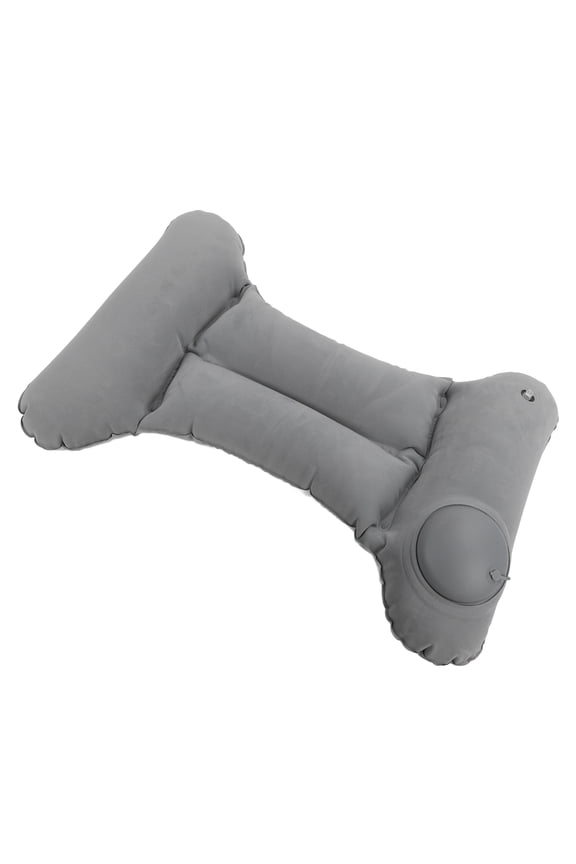 Inflatable Lumbar Travel Pillow Portable Self Inflating Back Support Cushion for Airplane Long Flight Journey Travel Car Bus Train Office 15x14x5 Inches / 38.1x35.6x12.7 cm