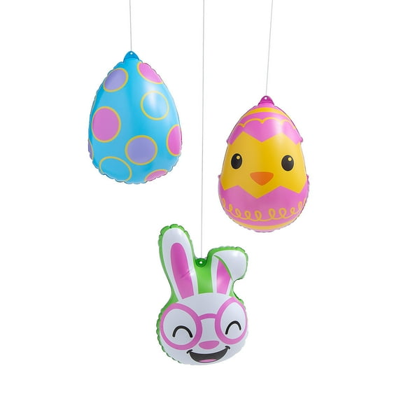 Inflatable Mini Easter Characters - 12 Pieces
