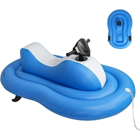 Inflatable Motorized Jet Ski for Adults, Electric Inflatable Water Scooter, Portable Inflatable Jet Ski with Motor, Electric Ride-On Water Craft for Sea, Pool and Water Sports