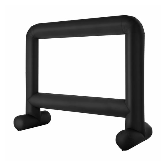 Inflatable Movie Screen 15FT, Outdoor Projector Screen 16:9, Portable Backyard Theater with Blower & Stakes for Home, Party, Camping