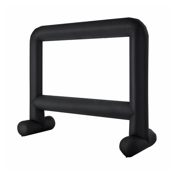 Inflatable Movie Screen 16FT, Projector Screen for Outdoor Backyard, Portable 16:9 Home Theater Screen with Blower, Easy Setup for Parties & Camping