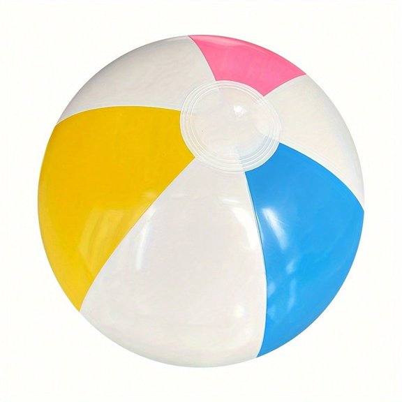 Inflatable Multicolor Beach Balls, Pool & Party Toys, 1/3/6/10Pack