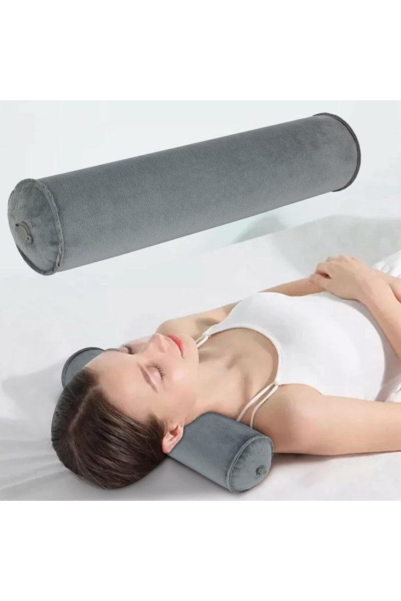 Inflatable Neck Pillow for Sleeping Travel, Portable Travel Neck Pillows Suitable for Travels Bed, Neck, Back