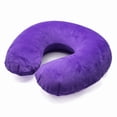 thumbnail image 1 of Dream Essentials Travel Flat Pack Neck Pillow -Purple, 1 of 2