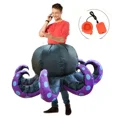 thumbnail image 1 of Inflatable Octopus Costume Cute Animal Theme Inflatable Suit Holiday Party Dress Up Perfect For Halloween And Christmas Party,Height 47.2-59",Octopus, 1 of 6