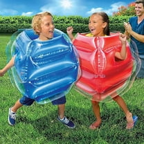 Inflatable PVC Bumper Ball Outdoor Fun Collision Ball Blow Up Body Bubble Ball Sports Game Prop for Teen,Human Bubble Balls for Outdoor Team Gaming Play,Bumper Bopper Toys for Garden,Yard(2PC)