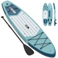 thumbnail image 1 of Inflatable Paddle Board, 10.6ft/11ft Inflatable Stand Up Paddle Board with Premium Accessories, Non-Slip EVA Deck, Ultra-Light Carry Bag, Pump, SUP Board for Adult, 1 of 6