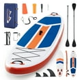 thumbnail image 1 of Inflatable Paddle Board, Stand Up Paddle Board Set, 2-in-1 Paddle with Premium SUP Paddleboard Accessories for Youth & Adults of All Skill Levels (Orange), 1 of 9