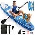 thumbnail image 1 of Naipo Inflatable Paddle Board Stand Up Paddle Board 6 in Thick with Sup Accessories and Carry Bag and Fast Pumping for Adults and Youth, 1 of 10