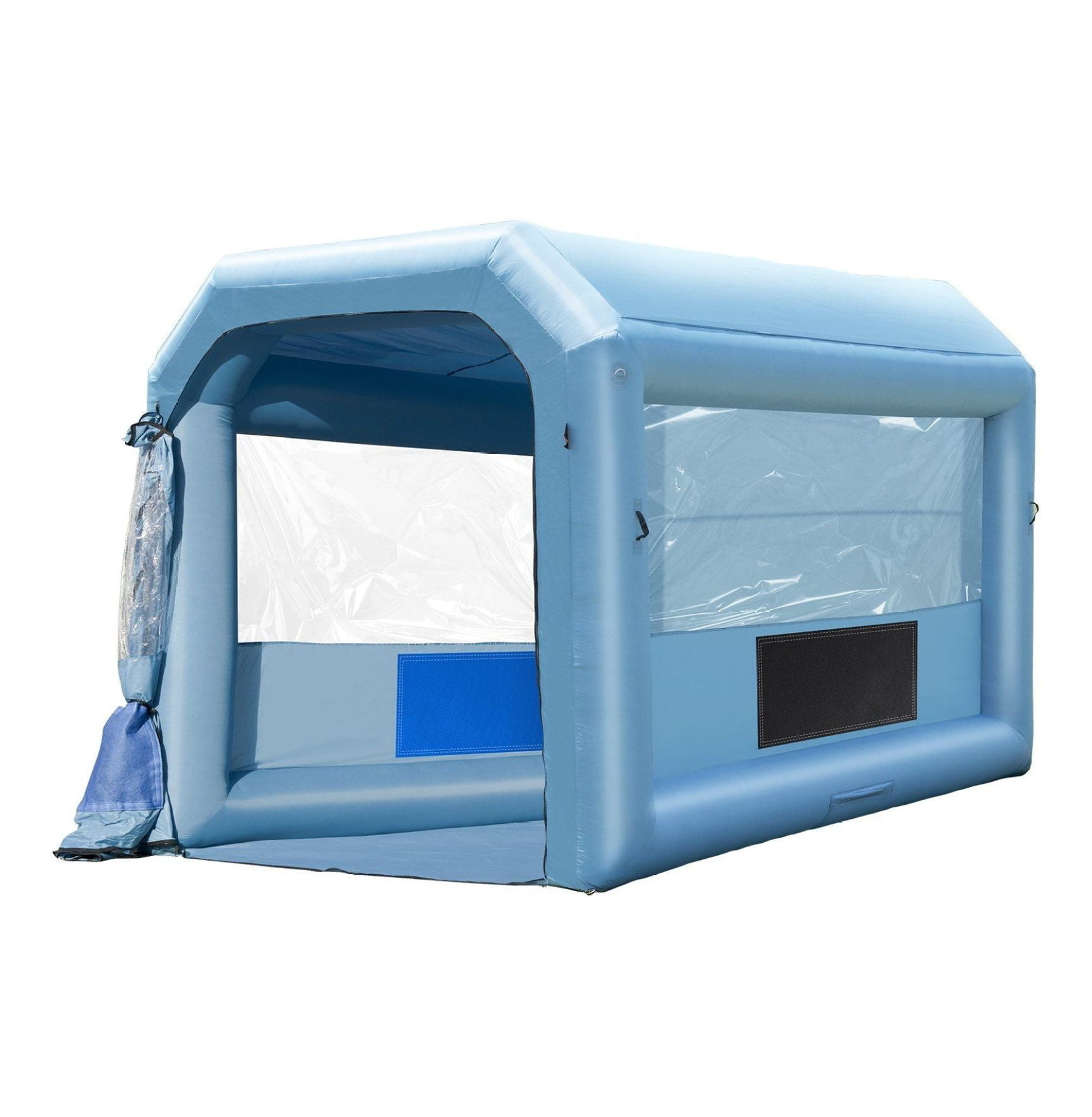Inflatable Paint Booth 13.1 x 9.8 x 9ft, Portable Spray Booth with Blower & Filters