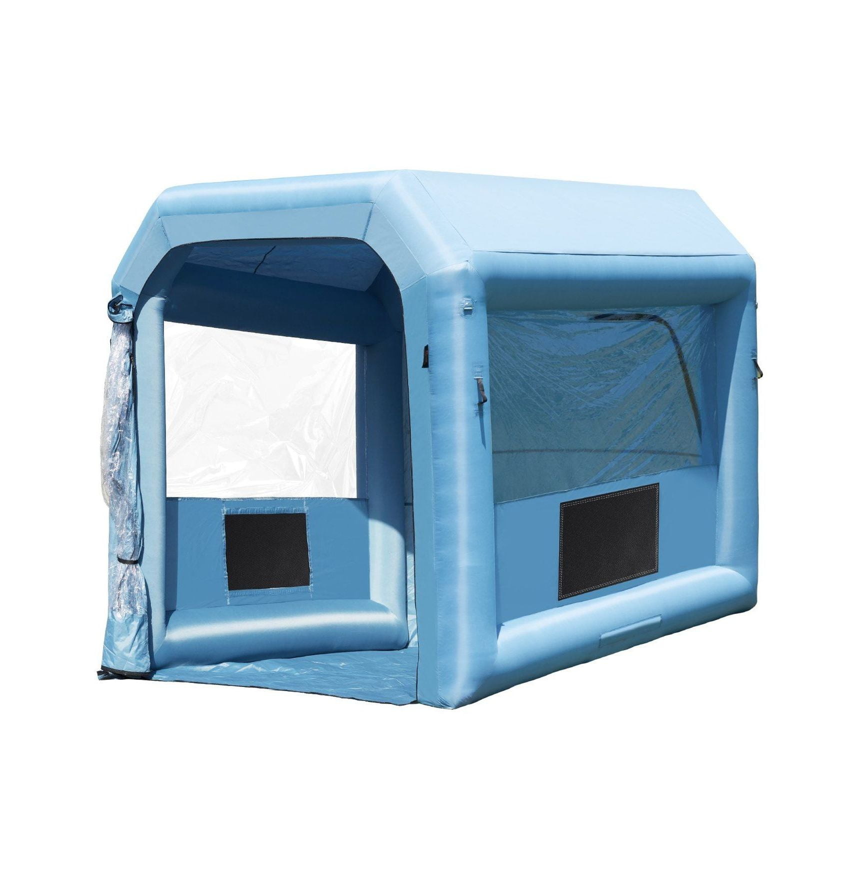 Inflatable Paint Booth 9.8x8.2x8.2ft, Portable Spray Booth with Blower & Filters