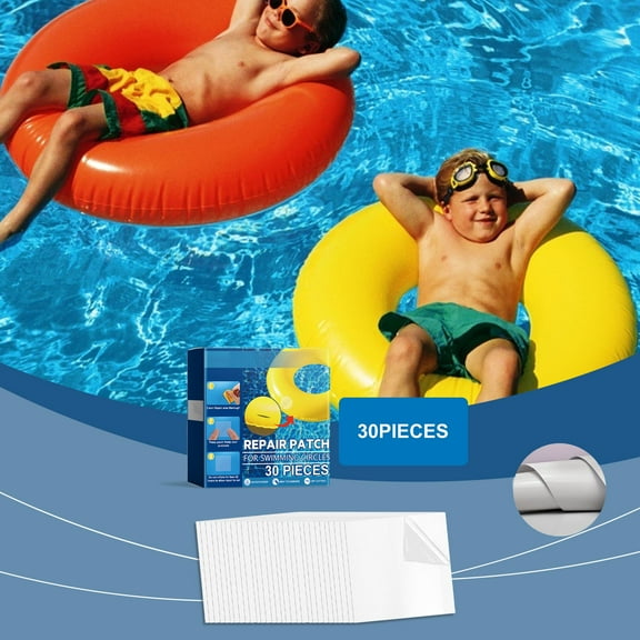 Inflatable Patch Repair Kit Waterproof Heavy Duty, Clear TPU Repair Tape for Bounce House, Tent, Canvas, Canopy, Pool Floats, Swimming Ring