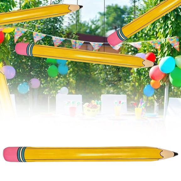 Inflatable Pencil Crayon Balloon For Classroom Graduation Back To School Party Decor