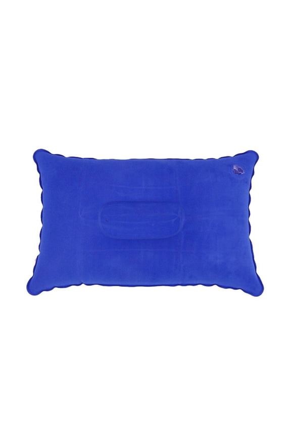 Inflatable Pillow Travel Camping Sleeping Pillows Blow Up Car Bed Fabric Lumbar Hiking Self Inflating Napping Cushion