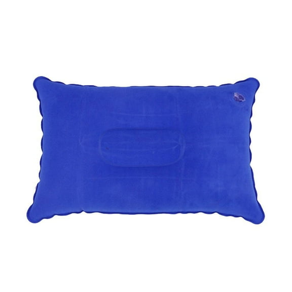 Inflatable Pillow Travel Camping Sleeping Pillows Blow Up Car Bed Fabric Lumbar Hiking Self Inflating Napping Cushion