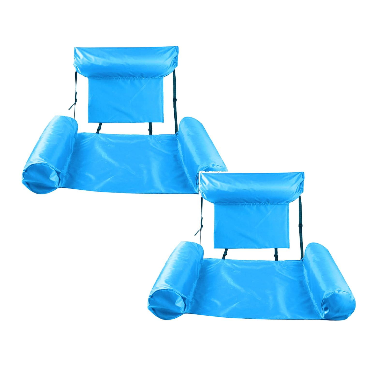 Inflatable Pool Chairs Pool Floating Chairs Blow Up Pool Toys for Adult ...