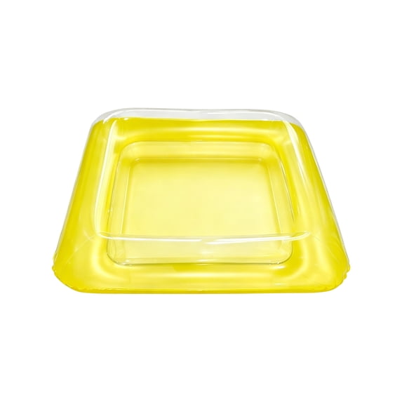 Inflatable Pool Cooler Bar Float with Thickened PVC for Drinks Snacks and Water Accessory for Pool Parties and Beach Days