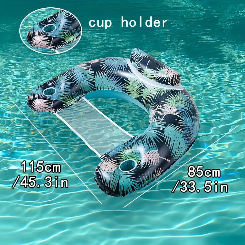 Inflatable Pool Float Chair For Adults - 1 Pack Or 3 Pack Options With ...