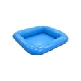 thumbnail image 1 of Inflatable Pool Float Ice Bar Square Beverage Fruit Cooler Tray, Blue, 1 of 6