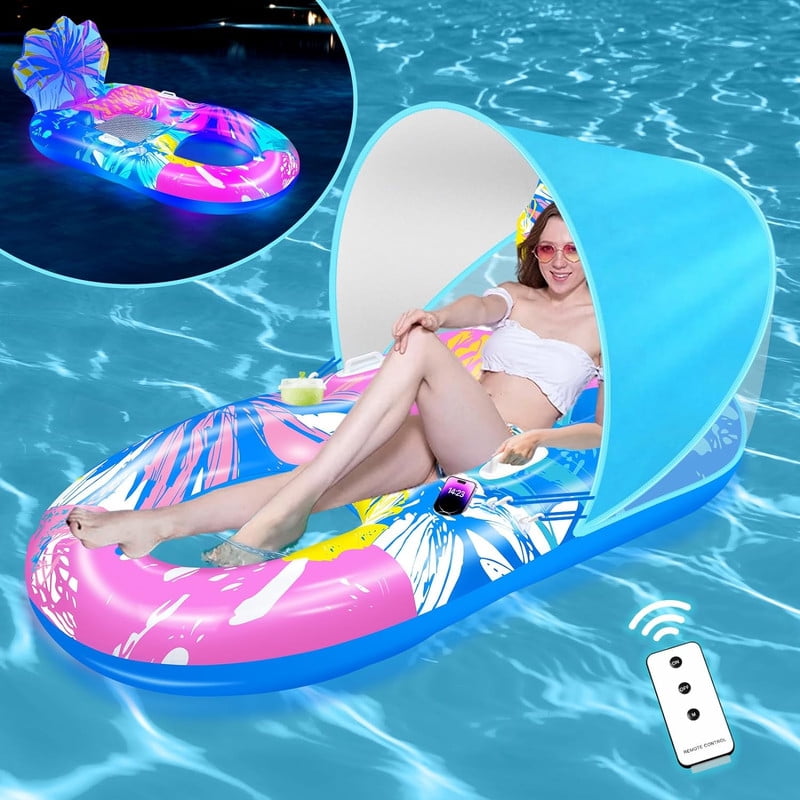 float chair remote control pool float