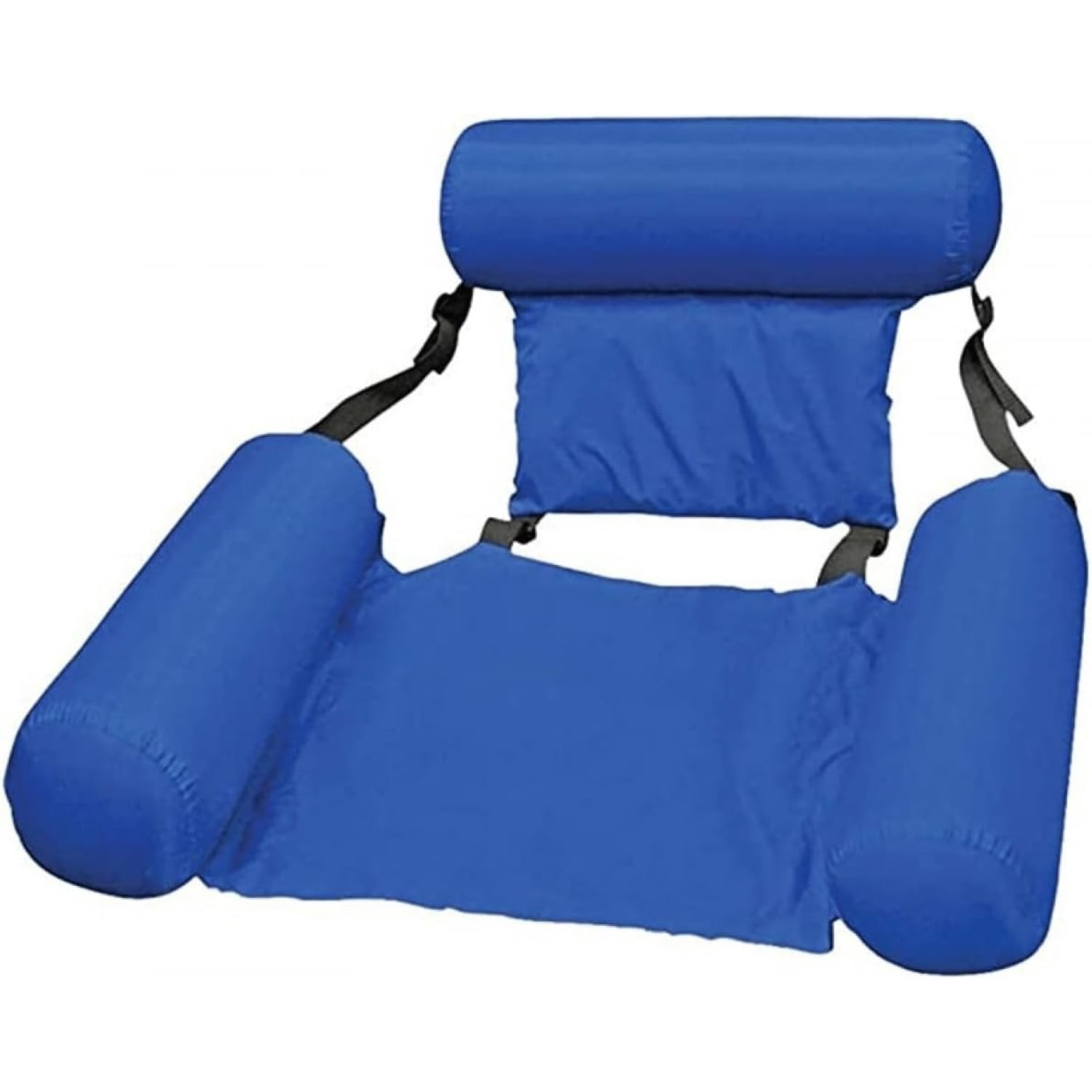 Pool Float Compact Inflatable Pool Float, Adult Floating Lounger, Foldable Pool Float ...